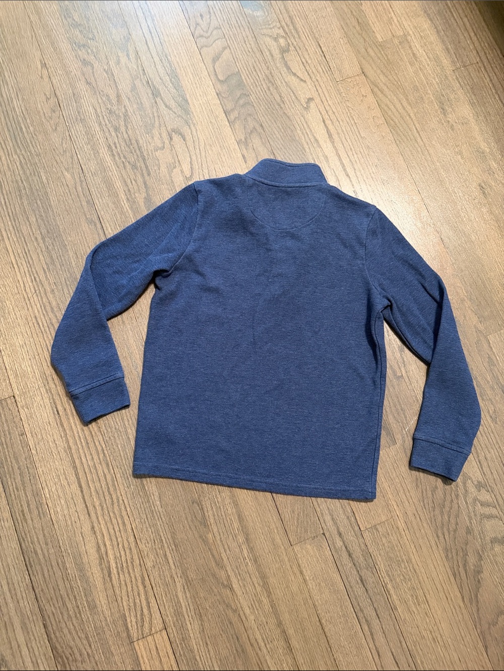 Vineyard Vines Dark Blue Quarter-Zip Pullover - Picture 6 of 6